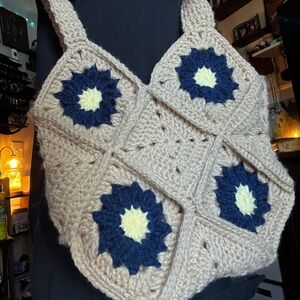 Crochet market bag